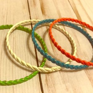 Colorful set of bangles